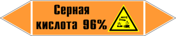 Маркировка трубопровода "серная кислота 96%" (k24, пленка, 716х148 мм)" - Маркировка трубопроводов - Маркировки трубопроводов "КИСЛОТА" - магазин "Охрана труда и Техника безопасности"