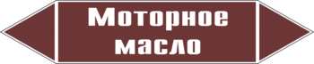 Маркировка трубопровода "моторное масло" (пленка, 126х26 мм) - Маркировка трубопроводов - Маркировки трубопроводов "ЖИДКОСТЬ" - магазин "Охрана труда и Техника безопасности"